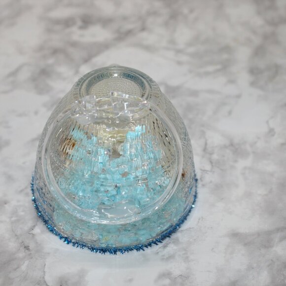 HAND CRAFTED Fish Aquarium Under Sea Decor Ornament Upcycled Cup Shells Seaweed - Picture 5 of 12